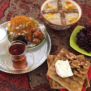 برنامه غذایی ماه رمضان