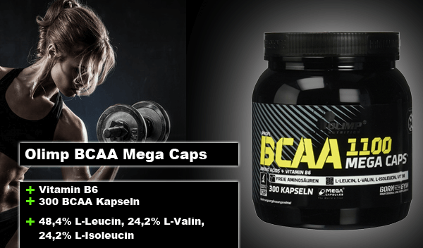 Olimp BCAA 1100 Megacaps