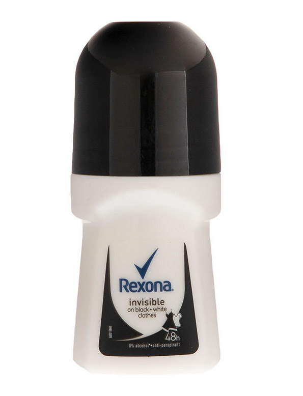 Rexona Invisible Black And White Diamond Roll Deodorant For Women