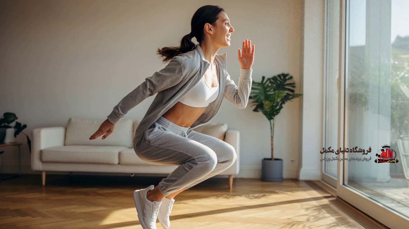 اسکات پرشی (Jump Squat)