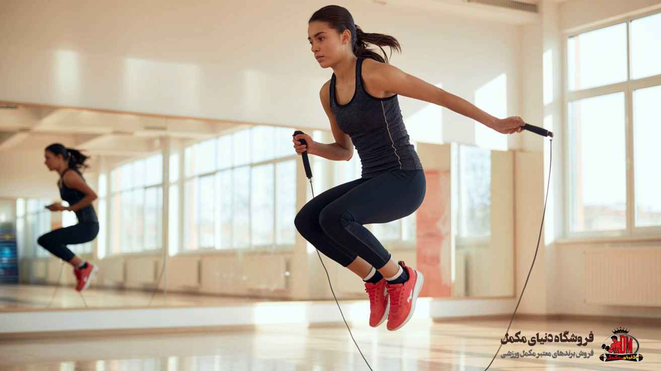 فواید طناب زدن برای لاغری و چربی سوزی